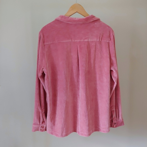 Cyell Dusty Pink Velvet 2 Piece Loungewear Set Size EU 42 US XL - Picture 6 of 16